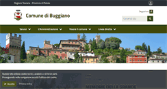 Desktop Screenshot of comune.buggiano.pt.it